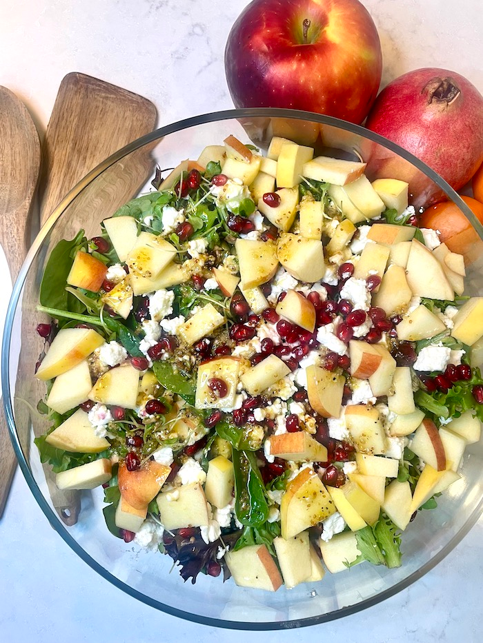 Apple Goat Cheese Salad