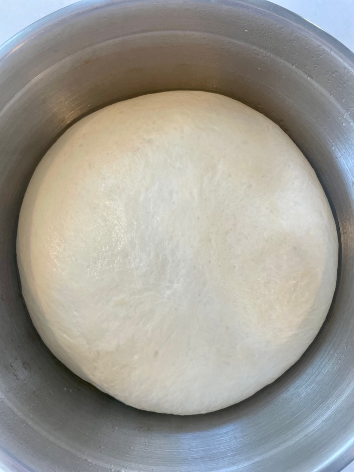 Fresh baked baguette bread with crispy crust